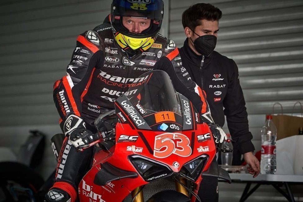 SBK: Tito Rabat scalpita: test a Valencia con carena inedita in prestito dal CIV