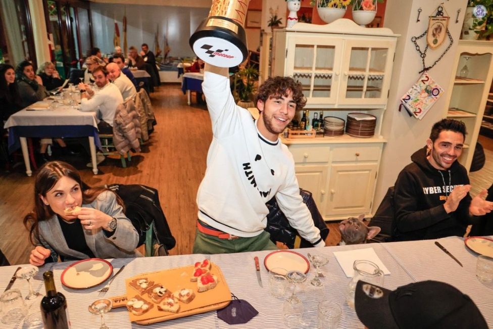 MotoGP: Gresini and Ducati: Partying with Bastianini after Qatar!