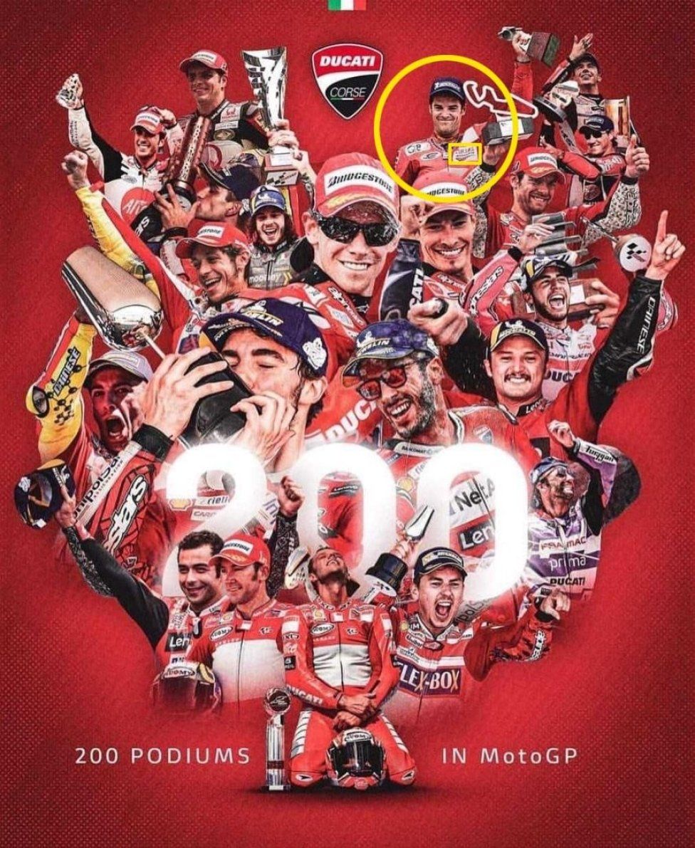 MotoGP: Domenicali ringrazia Ducati per i 1.000+200 podi: occhio al particolare!
