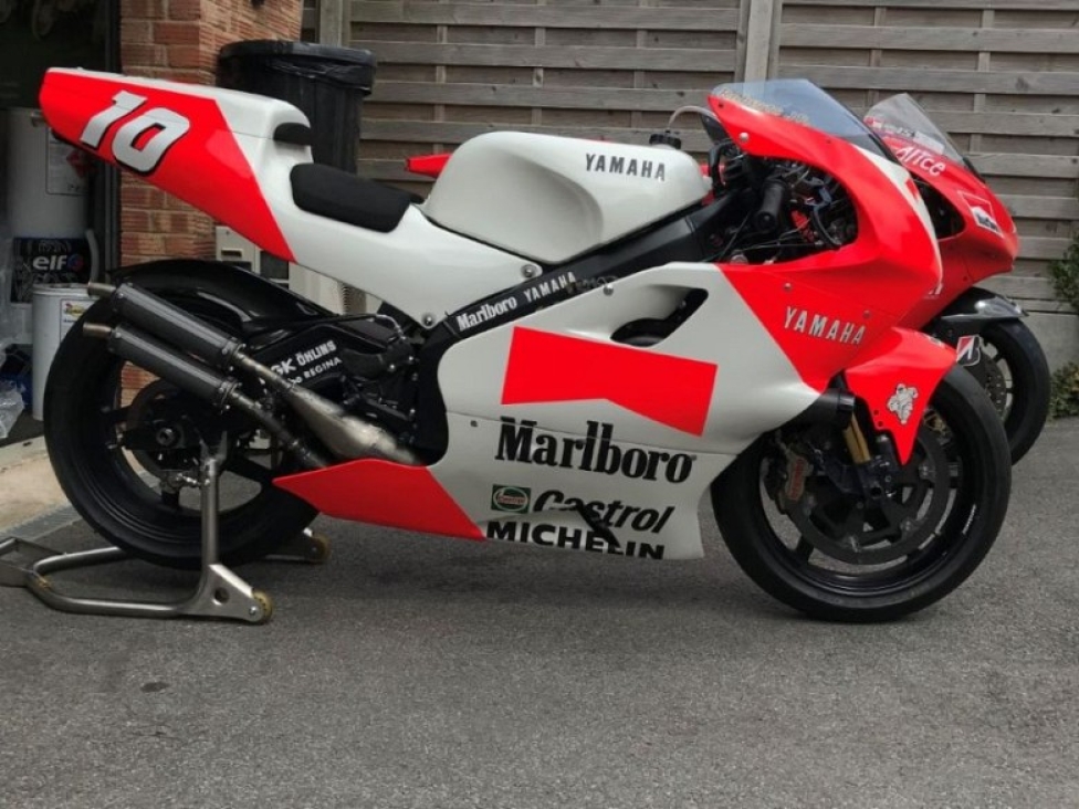 Moto - News: In vendita la Yamaha YZR500 del Team Roberts: sogno a due tempi
