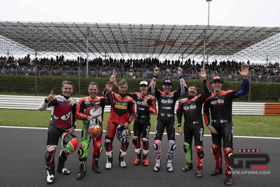 MotoGP: Sabato 27 maggio a Misano torna l'Aprilia All Stars