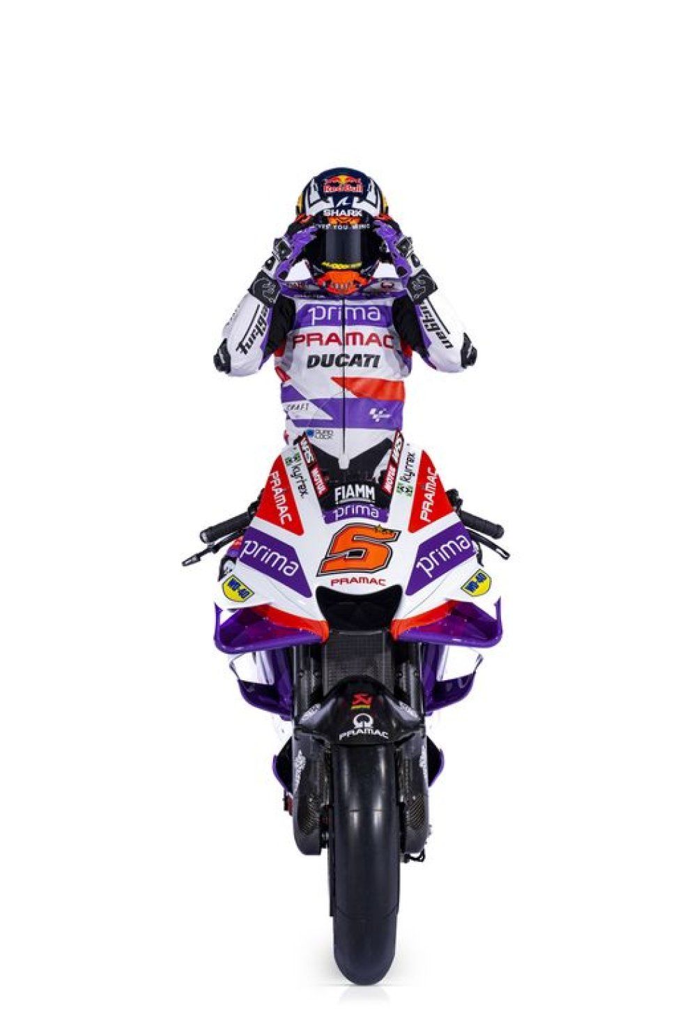 MotoGP: FOTO - Pramac presenta le Ducati 2023 e rende omaggio ad Angel Nieto