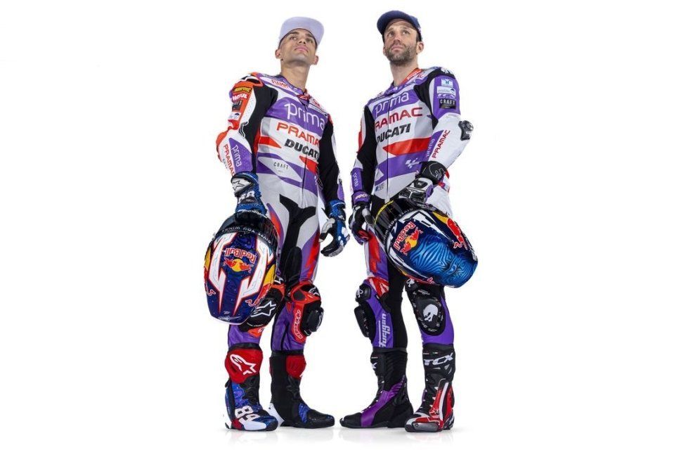 MotoGP: FOTO - Pramac presenta le Ducati 2023 e rende omaggio ad Angel Nieto