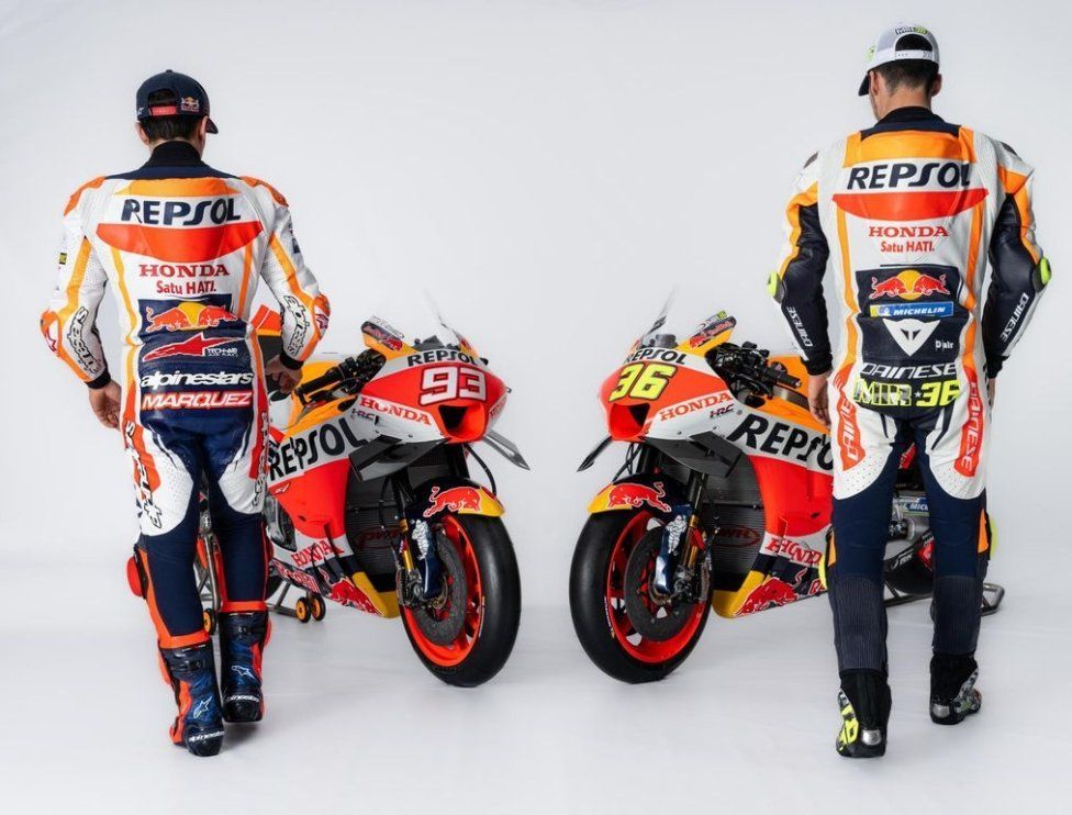 MotoGP: FOTO - Ecco le nuove Honda 2023 di Marc Marquez e Joan Mir