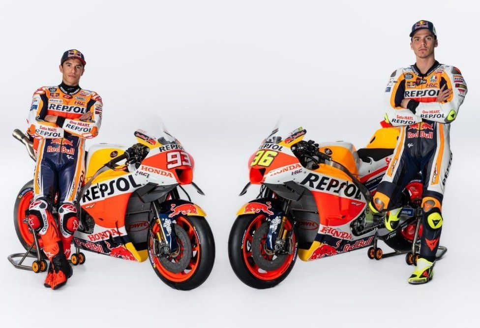 MotoGP: FOTO - Ecco le nuove Honda 2023 di Marc Marquez e Joan Mir