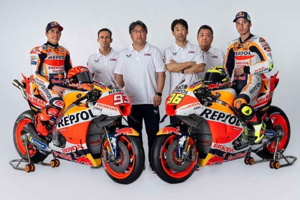 MotoGP: FOTO - Ecco le nuove Honda 2023 di Marc Marquez e Joan Mir