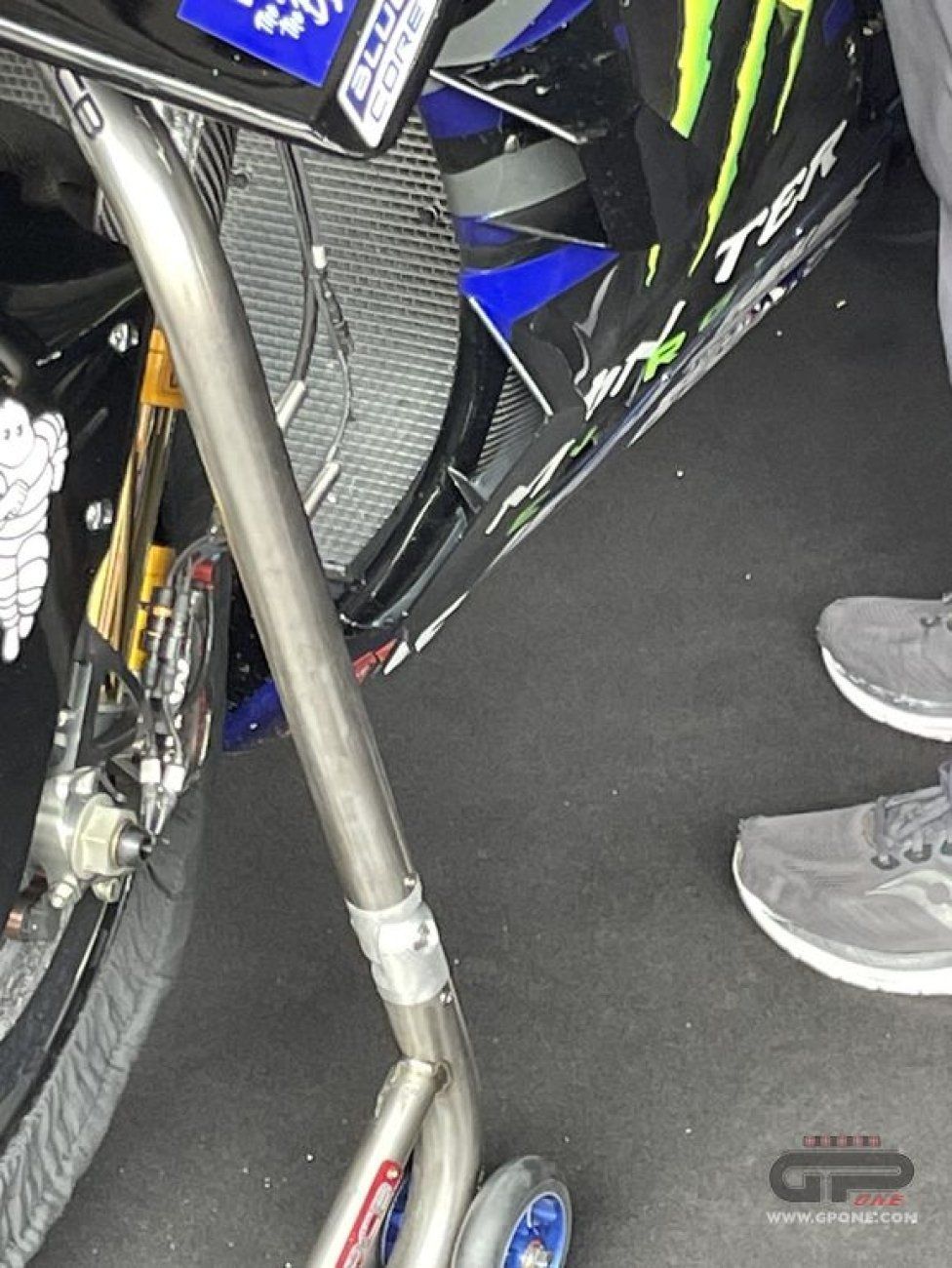 MotoGP: FOTO - La carena è fatta a scale: anche Yamaha ha il suo 'gradino'