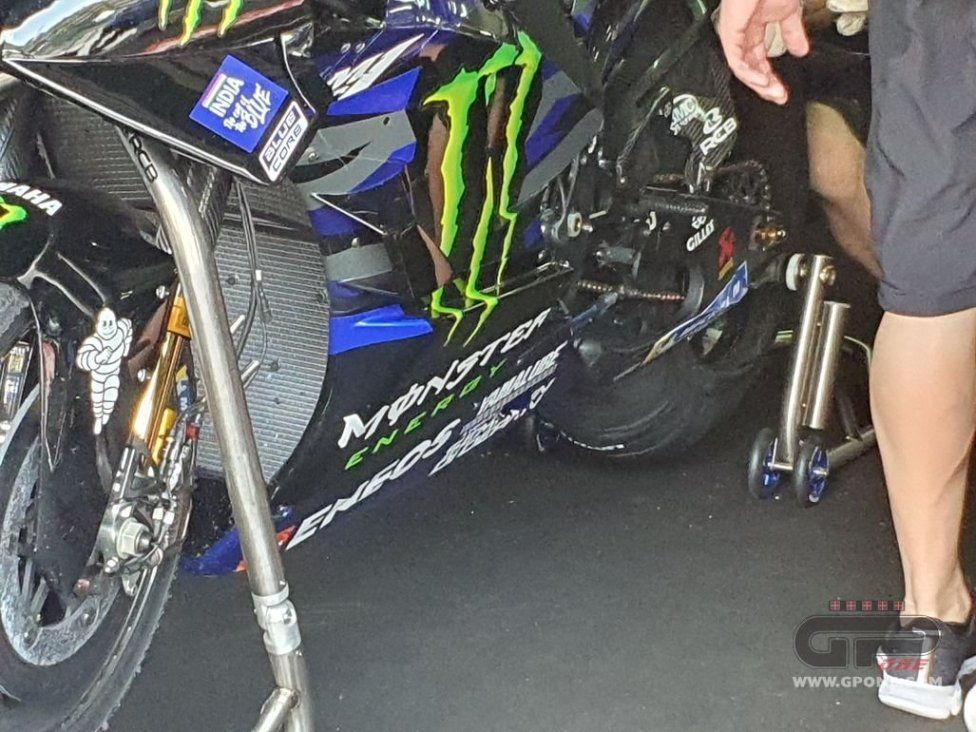 MotoGP: FOTO - La carena è fatta a scale: anche Yamaha ha il suo 'gradino'