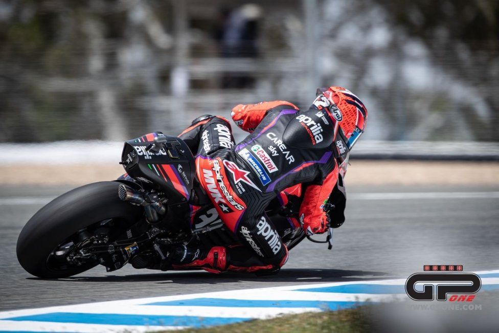 MotoGP: Max Biaggi esulta per la grande giornata di Aprilia a Jerez
