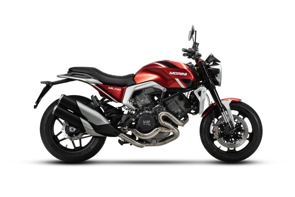 EICMA: Moto Morini Milano: look retrò per la nuova naked bicilindrica