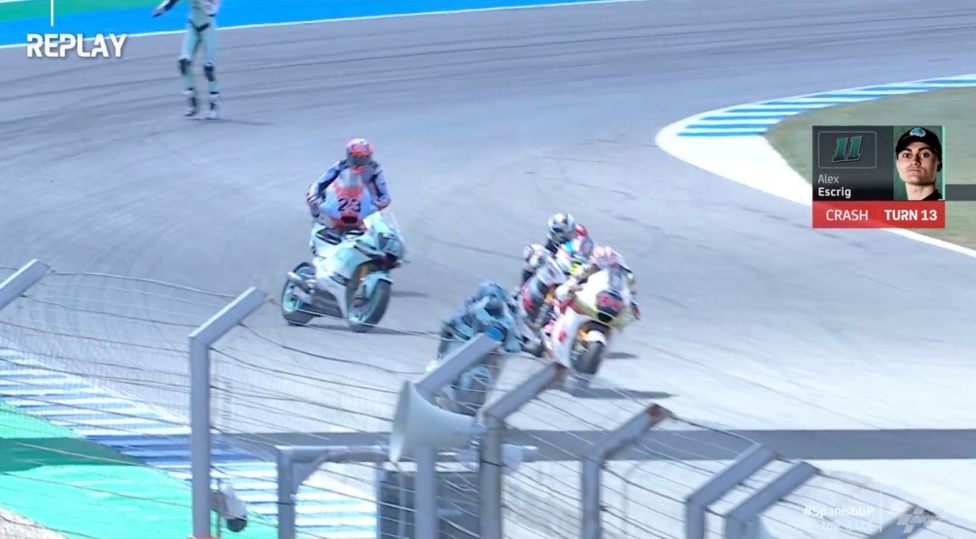 Moto2: Aldeguer ritrova la vittoria nel GP di Spagna, Roberts 2° e leader del Mondiale