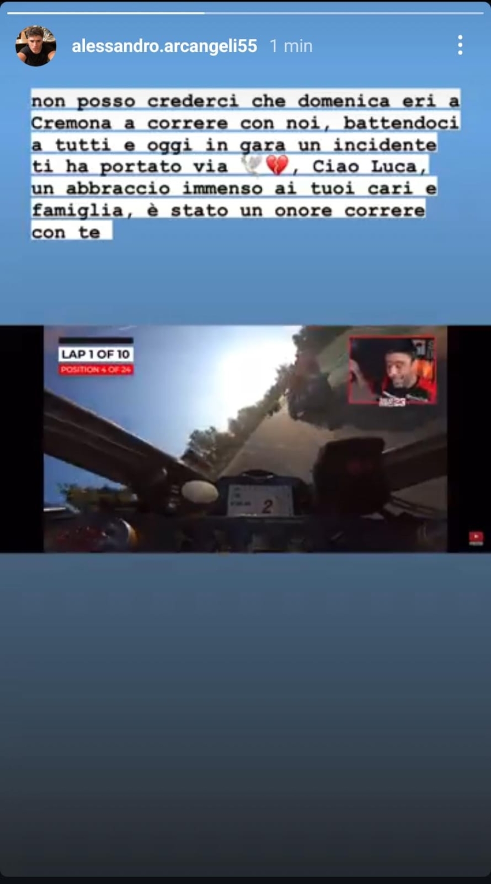 MotoGP: Da Bagnaia a Quartararo: il motociclismo saluta Luca Salvadori