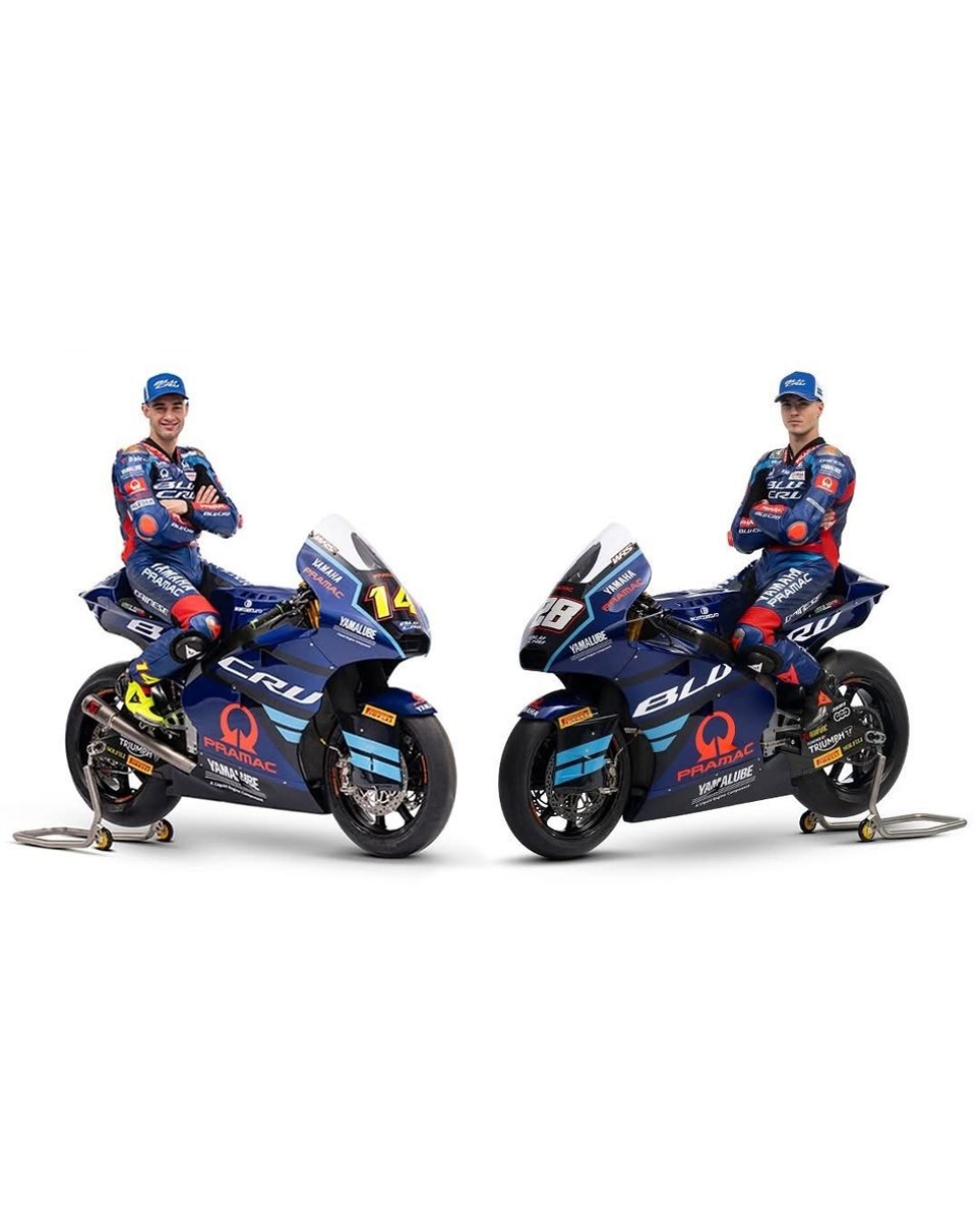 Moto2: Ecco il team Pramac Yamaha Moto2 con Tony Arbolino e Izan Guevara