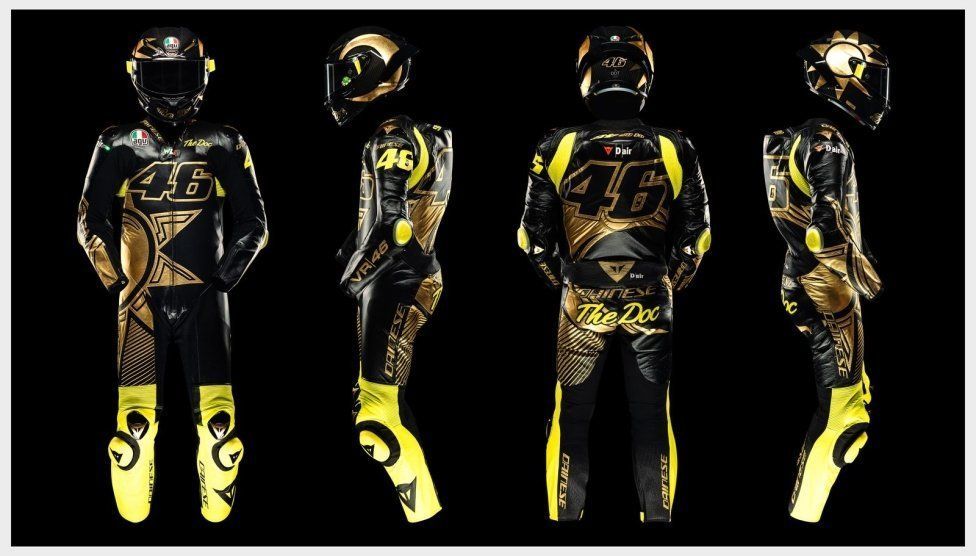 MotoGP: Valentino Rossi fa 46 e Dainese lo celebra con un kit in edizione limitata