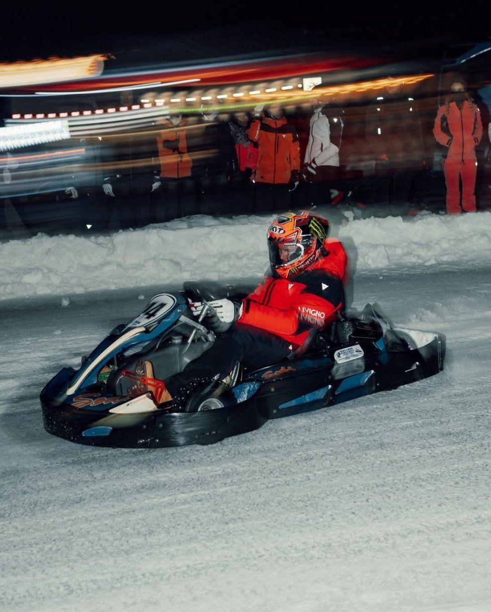 News: It's already Ducati vs. Aprilia, but on four wheels in the snow!