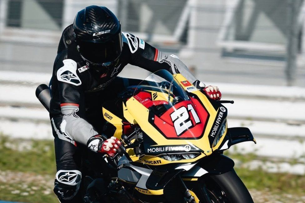 CIV: Rinaldi: “Non pensavo di tornare nel CIV, la Ducati V4 ha un livello incredibile”