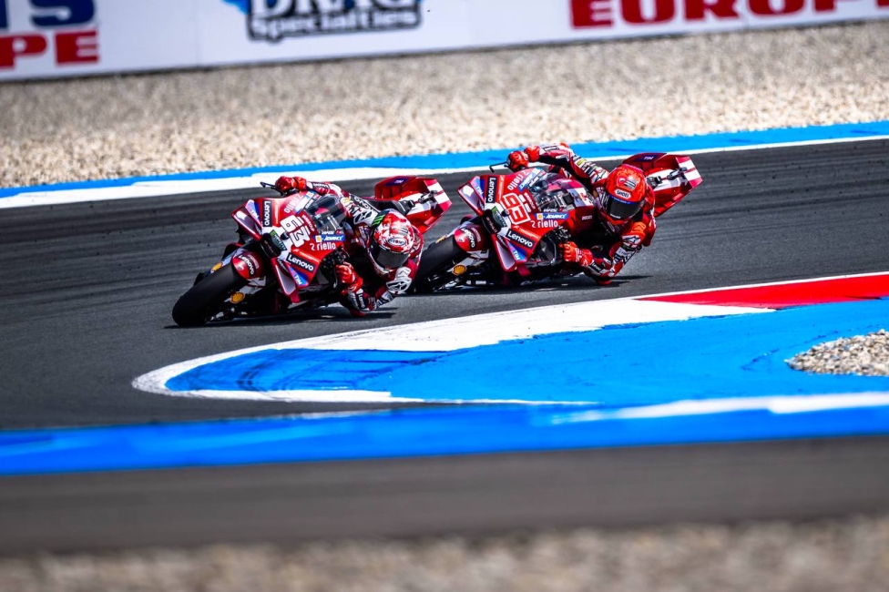 More brake problems for Bagnaia: "I was having trouble stopping the bike"