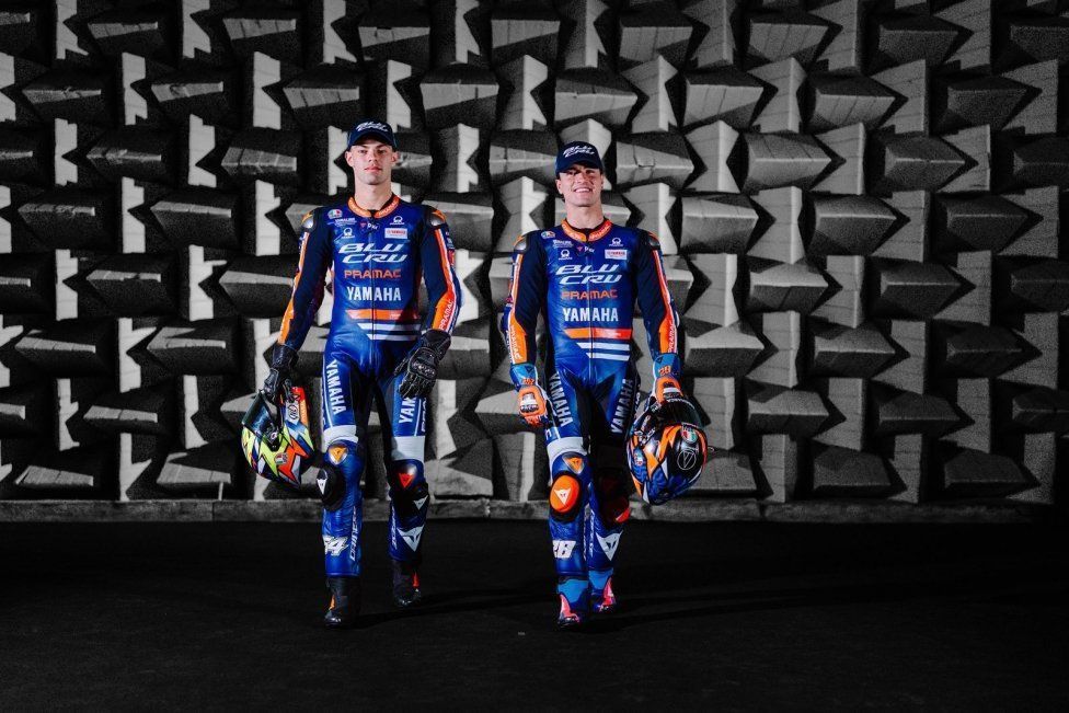 Moto2: Blu Cru Pramac Yamaha desvela los colores 2026 de Guevara y Fernández
