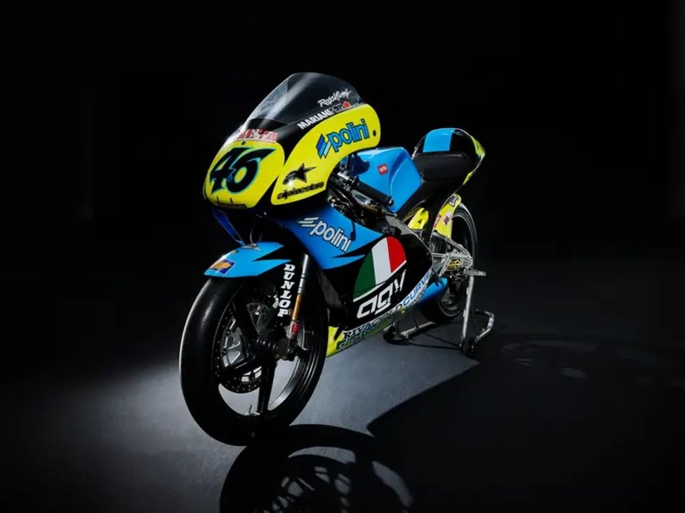 La Aprilia-AGV della prima vittoria di Valentino Rossi en venta por 150.000 €