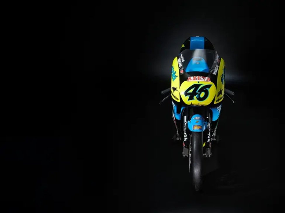 La Aprilia-AGV de la primera victoria de Valentino Rossi a la venta por 150.000 €