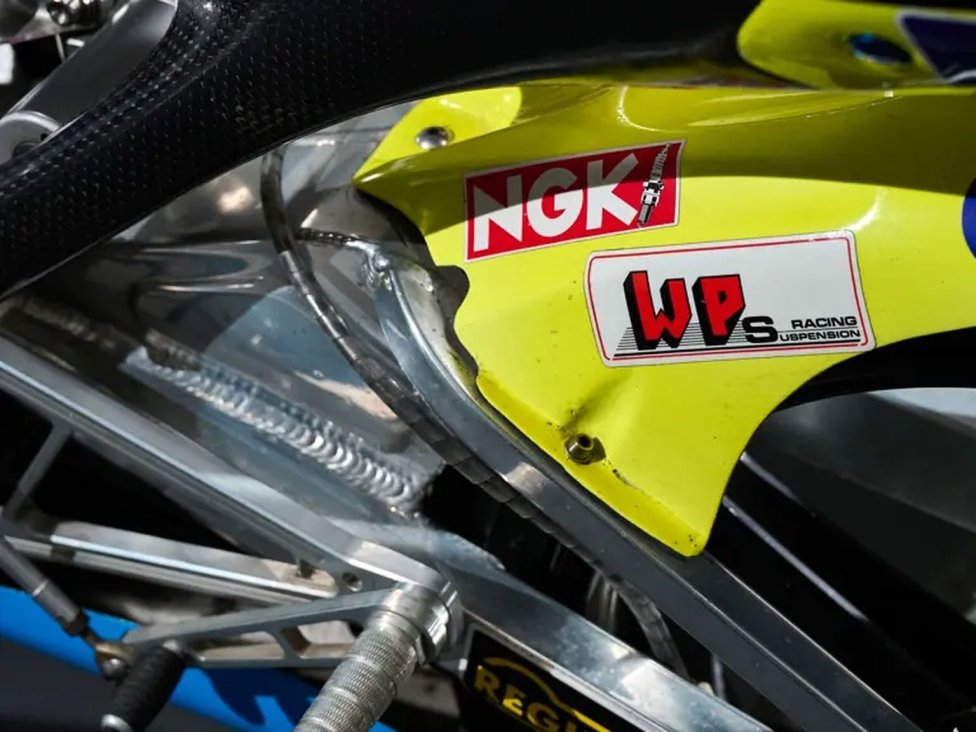 La Aprilia-AGV de la primera victoria de Valentino Rossi a la venta por 150.000 €
