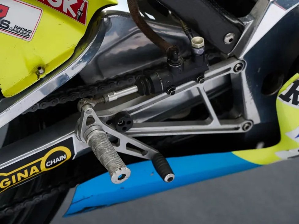 La Aprilia-AGV de la primera victoria de Valentino Rossi a la venta por 150.000 €