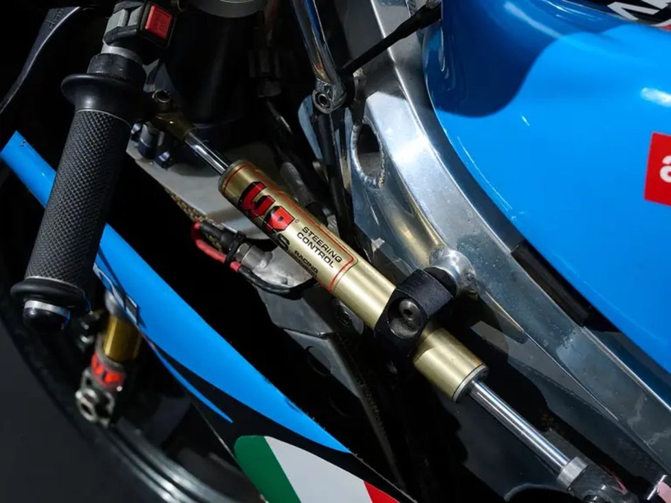 La Aprilia-AGV de la primera victoria de Valentino Rossi a la venta por 150.000 €