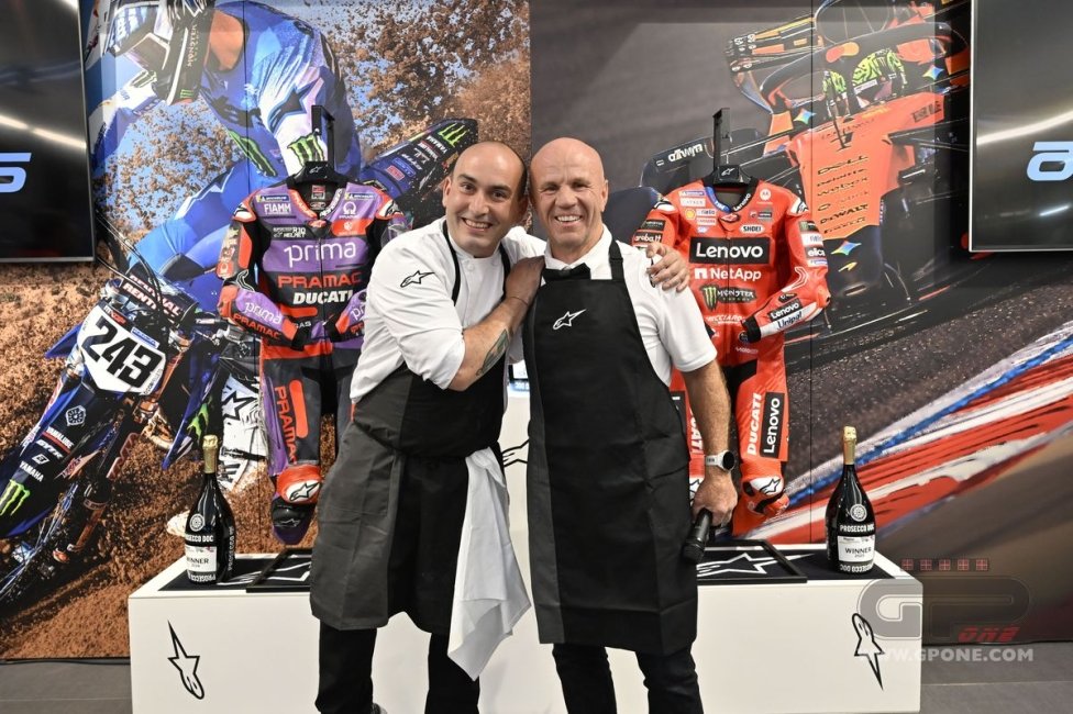 Master of Hospitality: cena al buio in Alpinestars con Jorge Martin alla guida