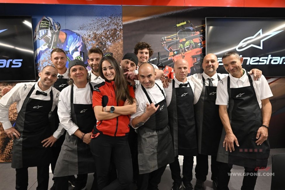 Master of Hospitality: cena al buio in Alpinestars con Jorge Martin alla guida
