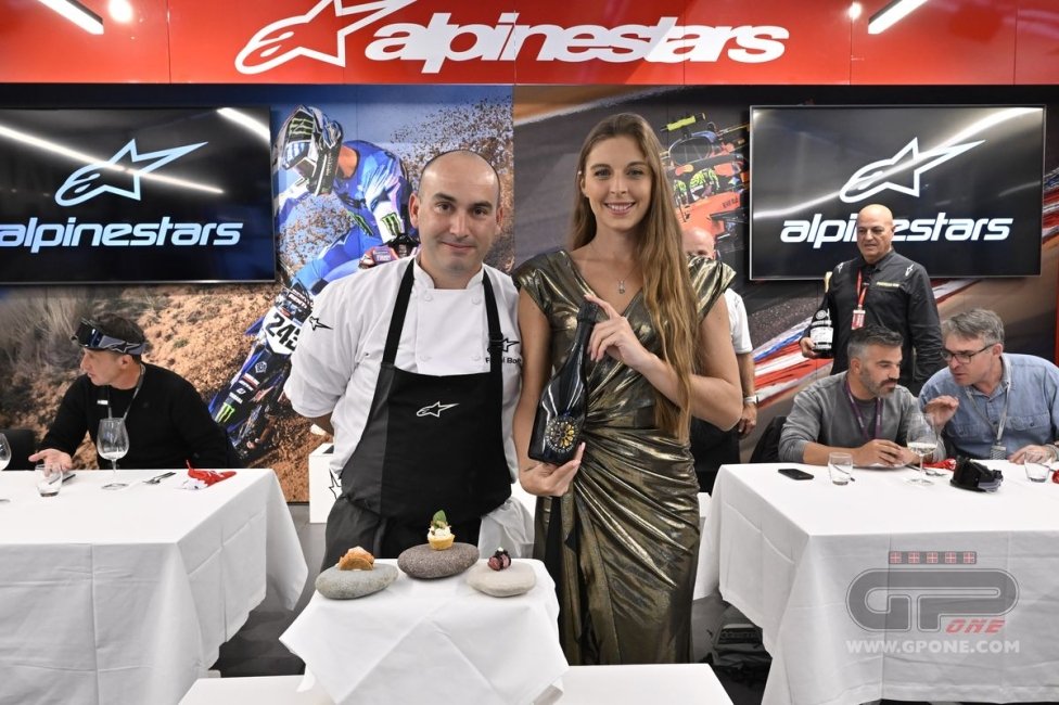 Master of Hospitality: cena al buio in Alpinestars con Jorge Martin alla guida