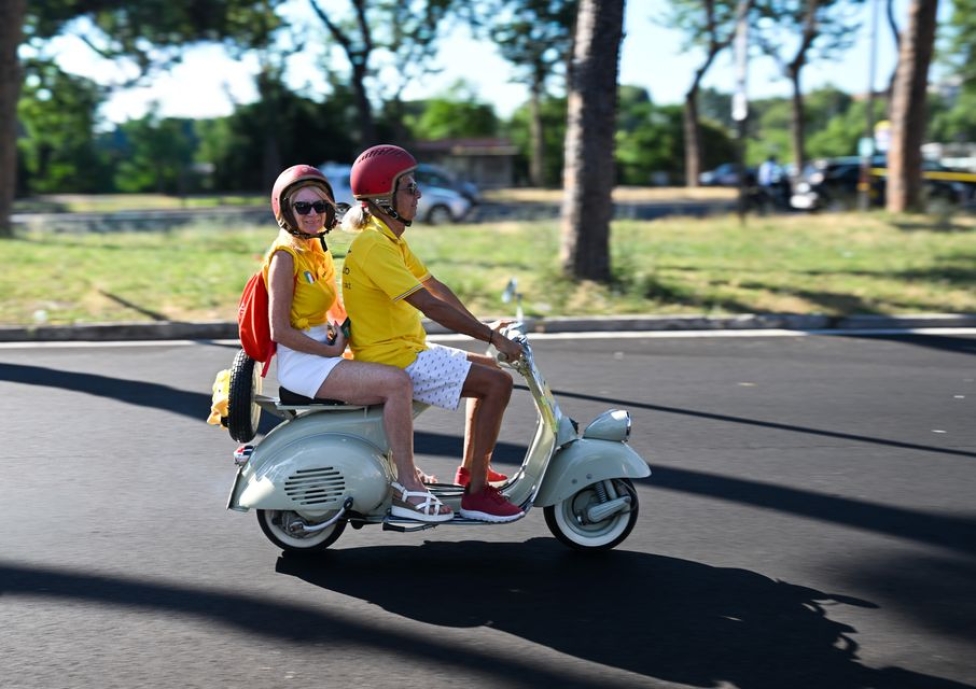 Roma: Perayaan ulang tahun ke-80 Vespa telah dimulai