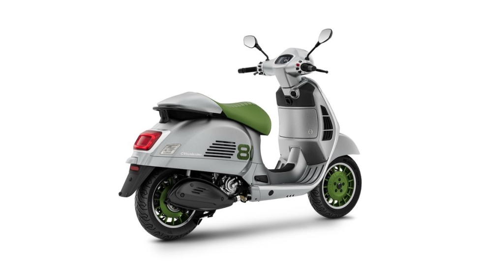 Vespa “Edisi Ke-80”: edisi koleksi, hanya diproduksi sebanyak 1.946 unit
