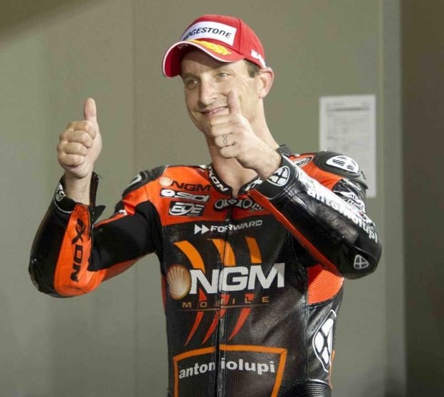Moto - News: Colin Edwards in pista a Montmelo