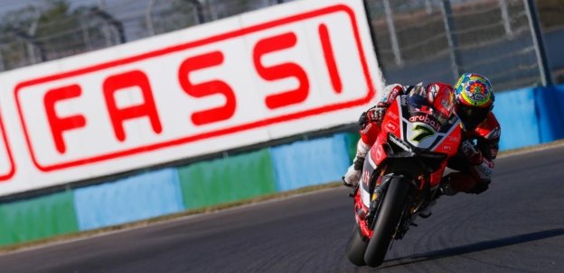 Settebello di Chaz Davies a Magny-Cours