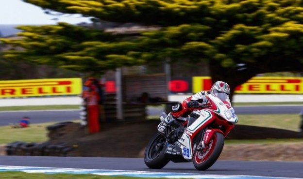 SBK: SSP: Jacobsen porta la MV Agusta in pole, 3° Caricasulo
