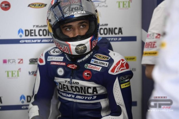 Moto3: FP2: Martin squalo sull'acqua, 3° Antonelli