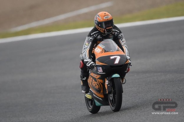 Moto3: FP1: Pista umida, Norrodin e la Honda sorprendono tutti