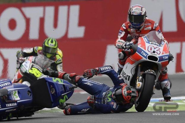 MotoGP: Vinales: Grazie Dovi, oggi ho avuto paura