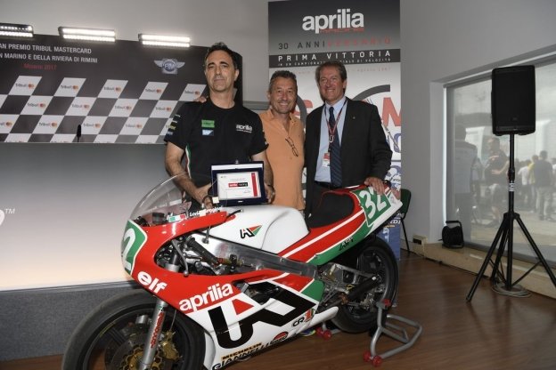 News: La FMI celebra Aprilia trent'anni dopo il primo successo