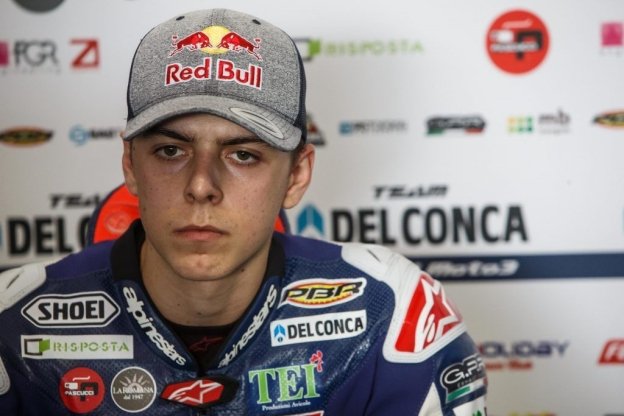 Moto3: FP3: la pista bagnata non ferma Fabio Di Giannantonio