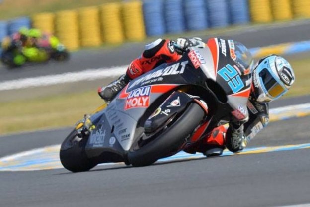 Moto2: FP3: Schrotter primo con caduta, 3° Bagnaia