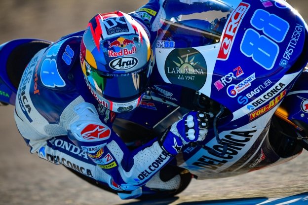 Moto3: Martin re delle qualifiche a Jerez, 3° Di Giannantonio