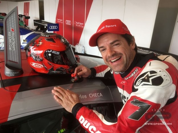 SBK: Checa due volte a podio con l'Audi R8 al Nurburgring