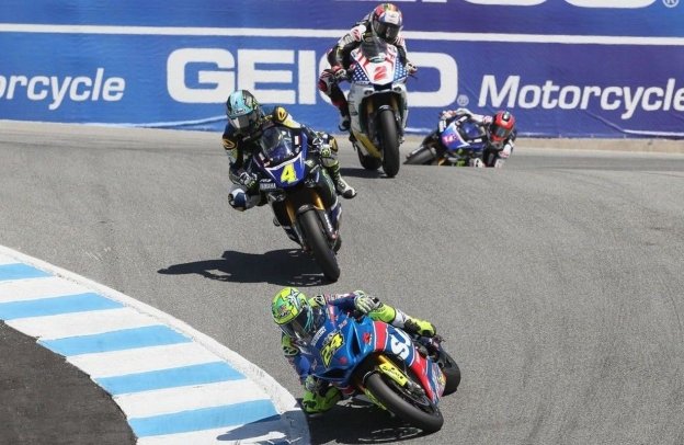 MotoAmerica: Elias e Beaubier si sfidano al Cavatappi di Laguna Seca