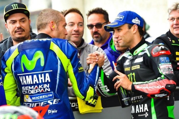 MotoGP: Zarco confida in Rossi: "Con lui forte potrò esserlo anch'io"