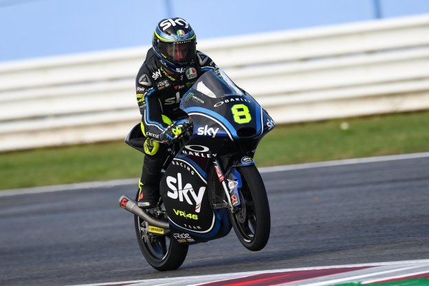 Moto3: FP3: su pista umida Bulega svetta a Misano