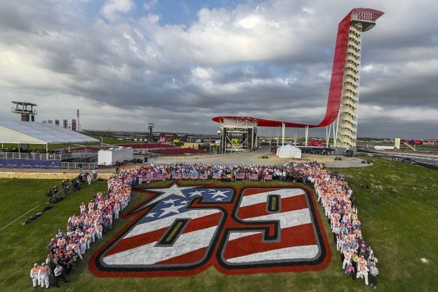 MotoGP: La collina di Hayden ad Austin celebrata con la moto iridata di Nicky