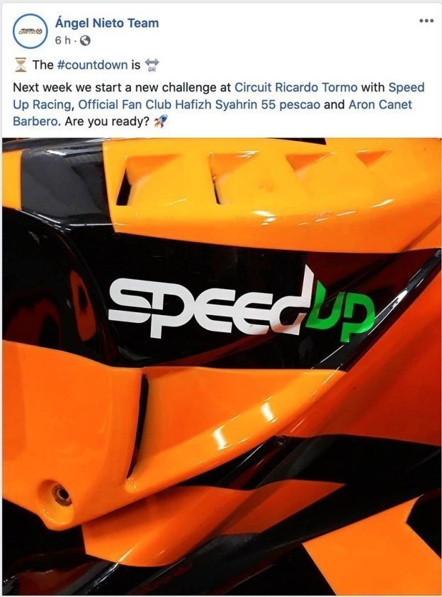 Moto2: Il team Angel Nieto riparte da Speed Up