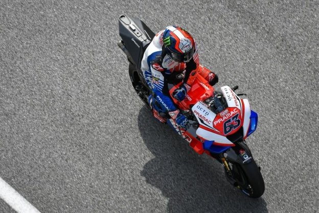 MotoGP: Bagnaia: “Dopo la simulazione sentivo bruciare mani, schiena e piedi"