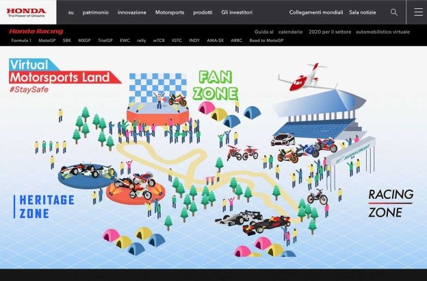 MotoGP: Motorsportland: un tuffo virtuale nell'universo sportivo Honda